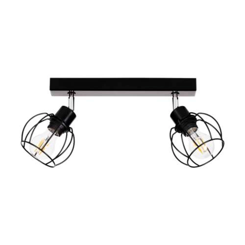 Phiphi Ceiling Lamp 2xE27 Max.60W Black Metal/Chrome Metal 2614204