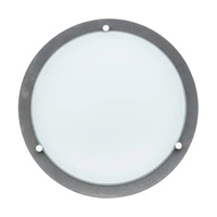 Rocky Ceiling Lamp 2xE27 Max.40W Gray Concrete/White Glass 4753236