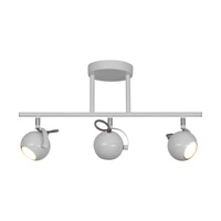 Lampa Sufitowa Lea 3xGU10 Max.50W Chrom Metal/Biały Metal 5019302