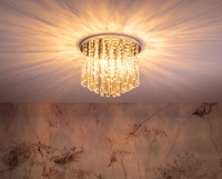 Luxoria Lampa Sufitowa Incl, 4xG9 3W Chrom/Transparentny 9018428