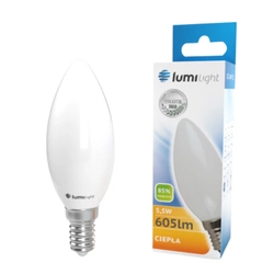 Żarówka Led G45 E14 5,5W 360° MILK | barwa ciepła