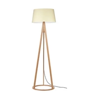 Konan Floor Lamp 1xE27 Max.60W Oiled Oak/Anthracite/Cream 6422174