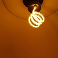 LED DECORATIVE BULB 4W E27 spiral light bulb