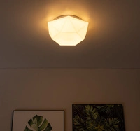 Gea Lampa Sufitowa 1xLED Zintegrowana 1200lm 2700K 12W Biały Metal/Białe Szkło 4723002