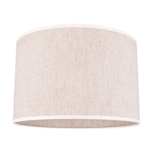 Lampshade Cylinder E27 H30 Beige Bright Linen A1291