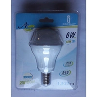 LED bulb E14 6W warm 3000K A60