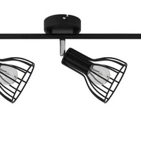 Megan Ceiling Lamp 3xE14 Max.40W Black 2743304