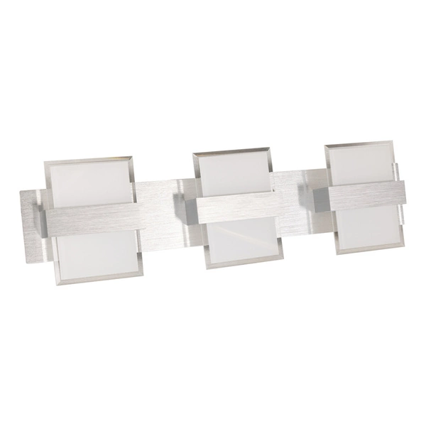 Hana Wall Lamp 3xLED Integrated 660lm 3000K 5W Aluminum Metal/Transparent Glass 1058930