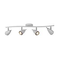 Linda Lampa Sufitowa 4xGU10 Max.50W Biały Metal/Chrom Metal 2098402