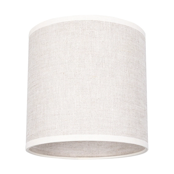 Lampshade Cylinder E27 H20 Beige Linen A1241