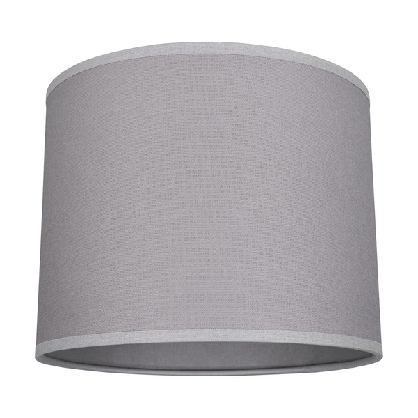 Lampshade Cylinder E27 H35 Light Gray Cotton A0230