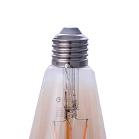 Decorative light bulb 4W E27 ST64 warm color 2700K amber EKZA3621