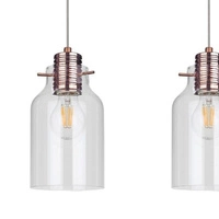 Lampa wisząca ALESSANDRO III przeźroczysta 60cm 1760313