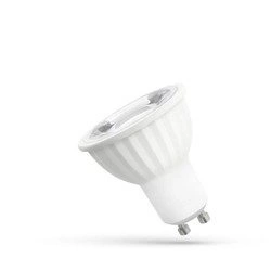 LED GU10 230V 6W SMD 45ST NW Z SOCZEWKĄ SPECTRUM