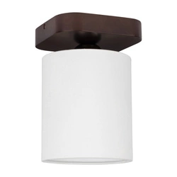 Jenta Ceiling Lamp 1xE27 Max.25W Walnut/White 8512176