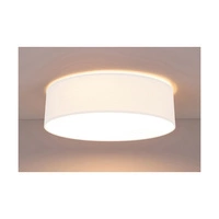 Lampa sufitowa Josefina 3xE27 maks. 25W biały metal/biały klosz z tkaniny 4763812