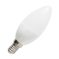 LED bulb E14 7W warm 3000K candle C37