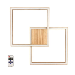Ramme Ceiling Lamp 1xLED 24V Integrated, 48W Oiled Oak/Remote Control 91405274