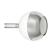 Bianca Kinkiet 1xGU10 Max.50W Chrom Metal/Biały Metal 2502128
