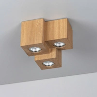 Wooddream Square Lampa Sufitowa Incl. 3xLED GU10 5W Dąb Olejowany 2576374