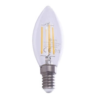 FILAMENT LED decorative light bulb 4W E14 C37 candle neutral color 4000K EKZF0964