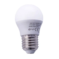 LED bulb 7W G45 ball E27 warm color 3000K EKZA1465