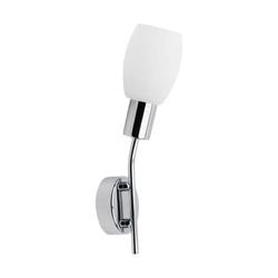 Tosca Wall Lamp 1xE14 Max.40W Chrome Metal/White Glass 9033128