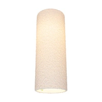 Lapshade Cylinder E27 H30 White PET A0789
