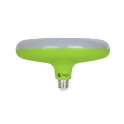 UFO 15W LED GREEN BULB + BRAIDED CABLE