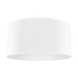 Lampshade Cylinder E27 H30 White Cellulose 100% ECO A1453