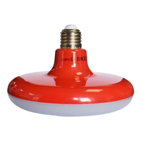 UFO 15W LED BULB RED+ BRAIDED CABLE