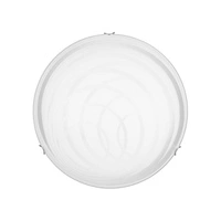 Lampa sufitowa Sydney w zestawie 1xLED 2600lm 2700K 30W Chrom Metal/Biało-Przezroczyste Szkło 4235112