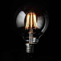 Żarówka dekoracyjna E27 G95 FILAMENT 10W | barwa neutralna