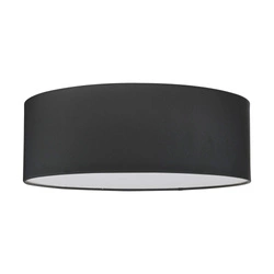 Lampa Sufitowa Josefina 1xLED Zintegrowana 1650lm 2700K 18W Biały Metal/Antracytowy Klosz Tkaniny 4783802