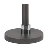 Eleganta Floor Lamp Incl. LED Integrated 1800lm+500lm 3000K 22W Anthracite Metal/Black Fabric Cable/Beige Linen Shade 15923123