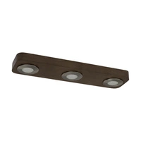 Sunniva Lampa Sufitowa Incl.3xLED 5W Orzech/Satyna 2291376