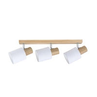 Treehouse Ceiling Lamp 3xE27 Max.25W Oiled Oak/Chrome/White 2236374