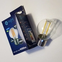 FILAMENT LED decorative light bulb 4W E27 G45 neutral color 4000K EKZF0957