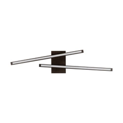 Lampa Sufitowa Linus Sidelong 2xLED 24V Zintegrowana 1680lm 3000K 18W Drewno Buk Orzech 2241276