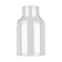 Lampa wisząca Alessandro 1xE27 Max.60W Drewno bukowe orzechowe/Czarny metal/Czarny kabel PVC/Szkło przezroczyste 1010421420867