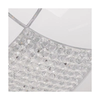 Lampa Sufitowa Carolina 1xLED Zintegrowana 1650lm 2700K 15W Biały Metal/Biało-Przezroczyste Szkło 4593102