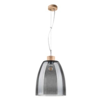 Klosz E27 Szkło Dymione Campana G1541 średnica 23cm