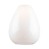 Lampa wisząca Piro 1xE27 maks. 60W chromowany metal/przezroczysty kabel PVC/białe szkło 9824028