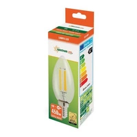 LED CANDLE E-14 230V 4W COG WW CLEAR SPECTRUM