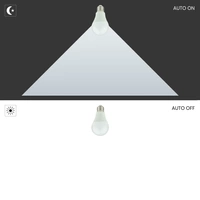 Zmierzchowa żarówka LED 9W A60 E27 barwa ciepła 3000K