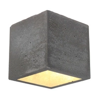 Block Wall Lamp 1xG9 Max.28W Gray Concrete 2255136