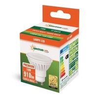 LED bulb GU10 230V 10W SMD WW warm color 3000K premium