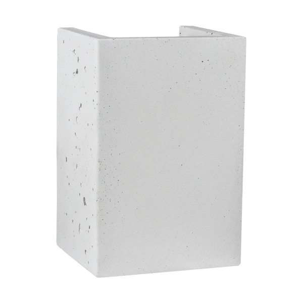 Kinkiet Blokowy 2xGU10 Max.6W Biały Beton 8973237