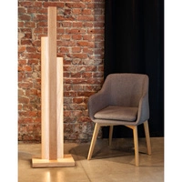 Lampa Podłogowa Manhattan 3xLED 24V Zintegrowana 5600lm 3000K 60W Dąb Olejowany/Antracyt Materiał Kabel ze Ściemniaczem Dotykowym 6481174