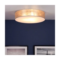 Lampa sufitowa Nevoa 4xE27 maks. 25W biały metal/srebrny klosz z tkaniny 47934802
